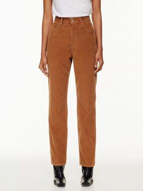 DENIM FORUM • The '90s Joni High Rise Loose 30L in Gold Rush Brown